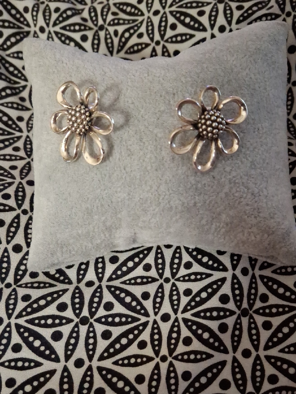 LAGOS Sterling Silver Bloom Floral Stud Earrings
